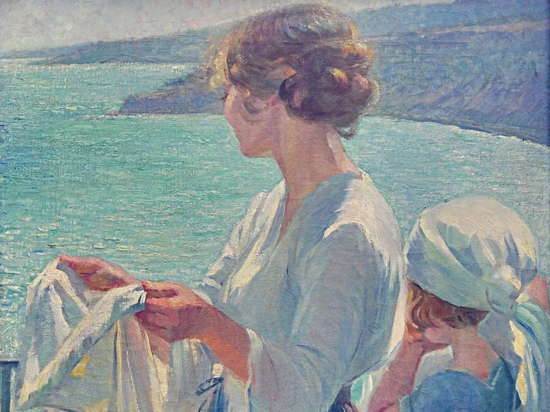 1877-Gaetano Spinelli - Panni al sole, 1923